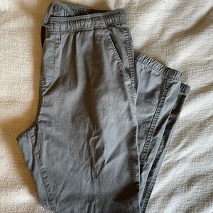 Men’s chino drawstring joggers